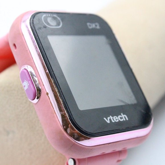 Vintage VTECH DX2 Unisex Retro Kidizoom Smartwatch LED Screen Camera Pink Band - Picture 3 of 6
